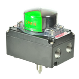 Soldo SF-SIF-CAF Limit Switch Box, Twin shaft design, 2 cable entries, either metrics or imperial, polyester powder coating on aluminum housing, PCB board NOVA V3, 4-20 mA position transmitter options, ASI communication protocol board, SL-0225150-0000, catalog datasheet